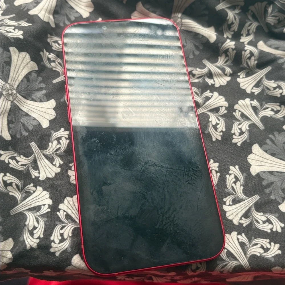 Apple iPhone in Vibrant Red